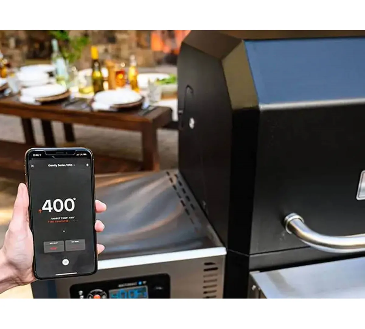 Masterbuilt Gravity Serisi 1050 Dijital Kömürlü Smoker Barbekü