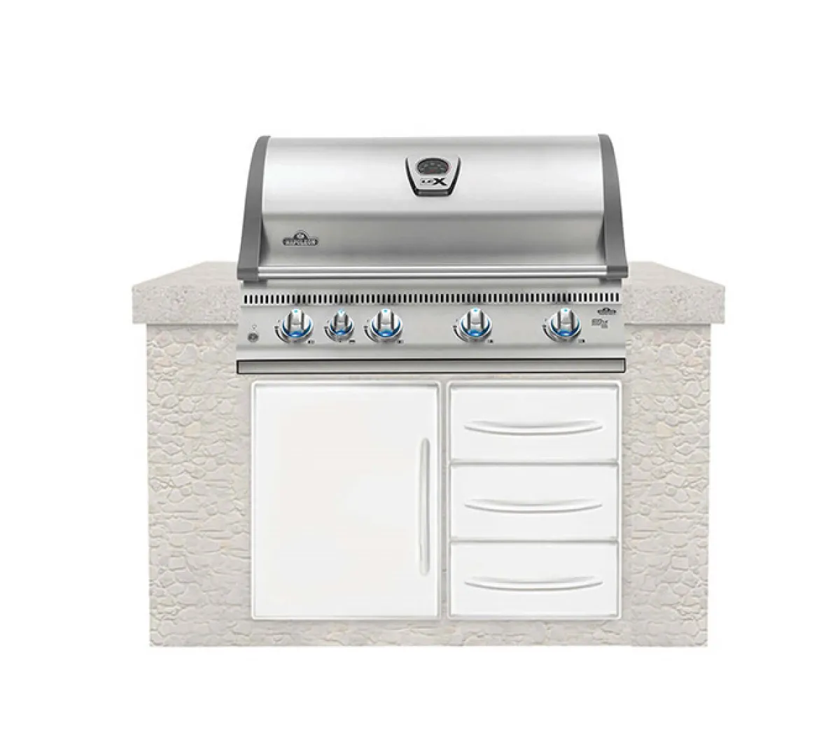 Napoleon Built-in Lex 605 RBI Tezgah Üstü Gazlı Barbekü Napoleon Built-in Lex 605 RBI Tezgah Üstü Gazlı Barbekü