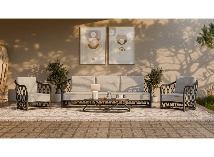 Medusa Oturma Grubu Antrasit