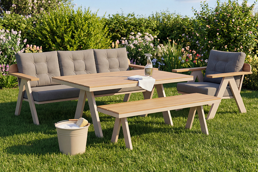 Bahçe Mobilyası Temizliği