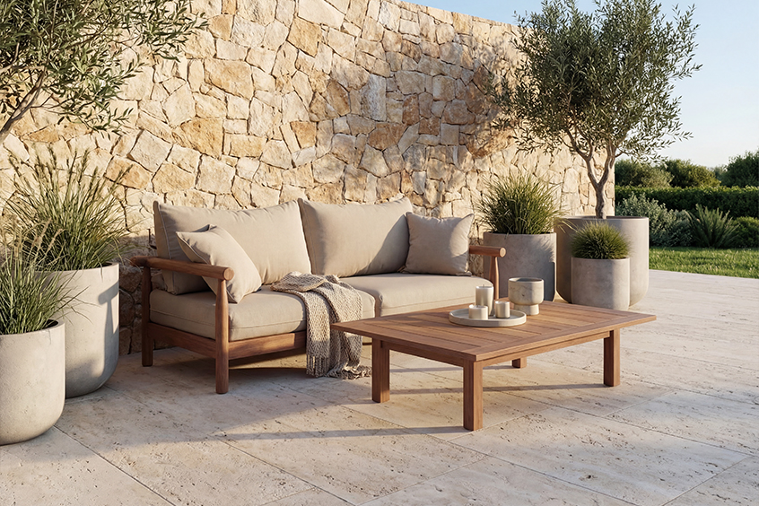 Modern Dış Mekan Mobilya Fikirleri